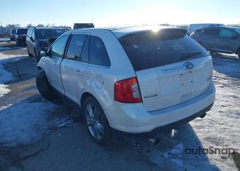 2012 Ford Edge Limited из США, поврежденный, VIN 2FMDK3K97CBA78590